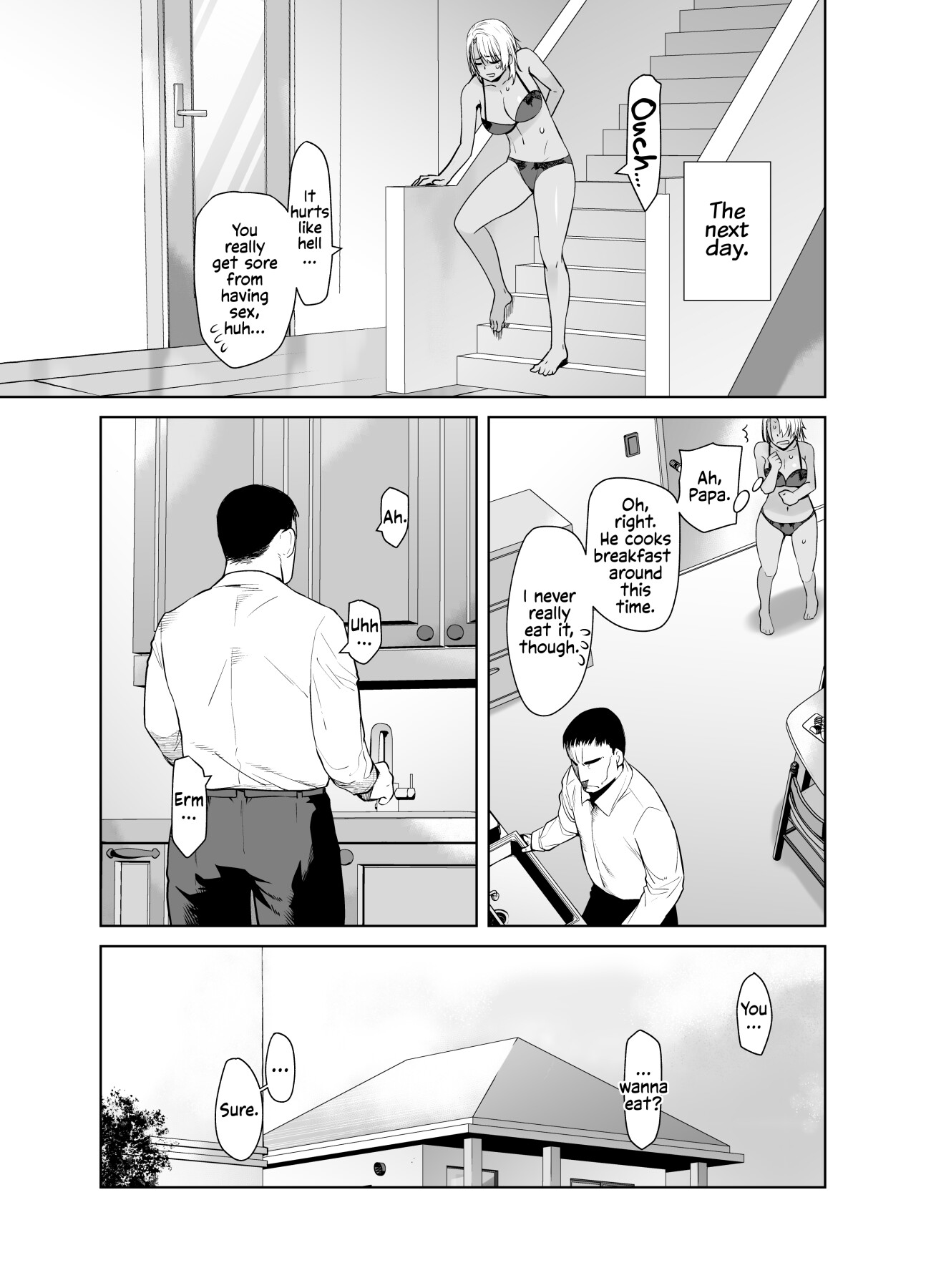 Hentai Manga Comic-Gyaru Daughter Has Passionate Sex With Her Dad 2-Read-32